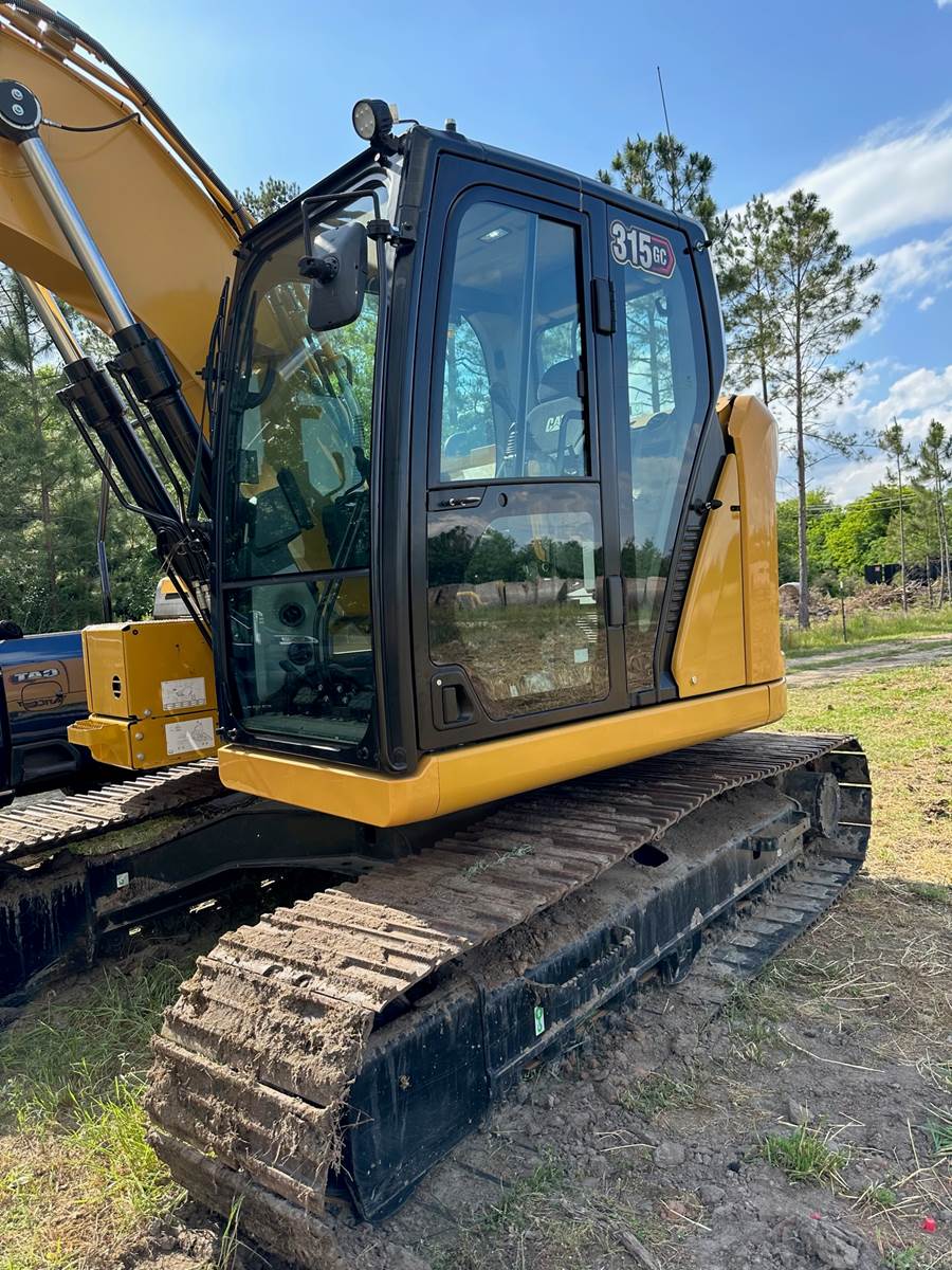 2021 Caterpillar 315 GC Excavator – Mulching Head